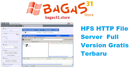 HFS HTTP File Server (version 3)0.57.0 Full Version Gratis Terbaru