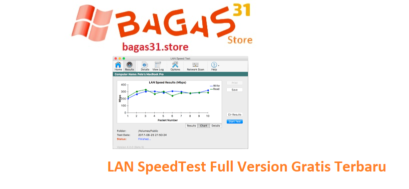 LAN SpeedTest 7.0 Full Version Gratis Terbaru