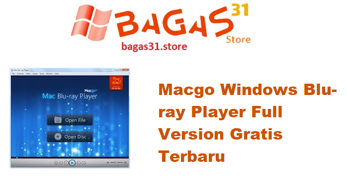 Macgo Windows Blu-ray Player 7.0 Full Version Gratis Terbaru